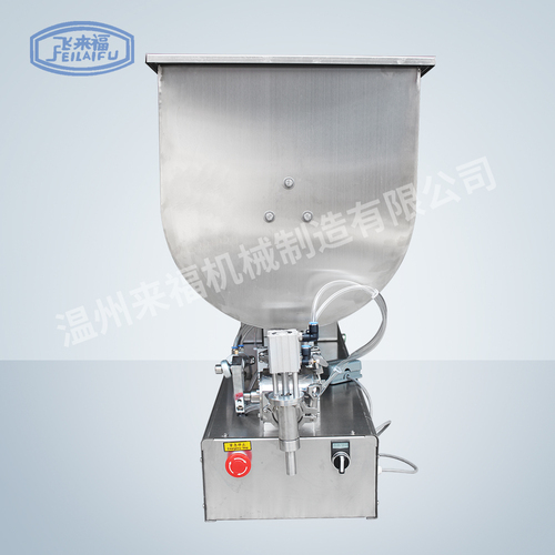 單頭膏體灌裝機帶攪拌桶