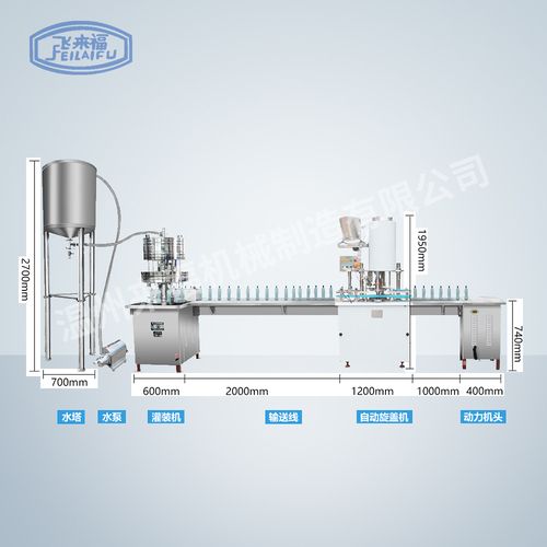 高位罐+12頭+旋蓋機(jī)