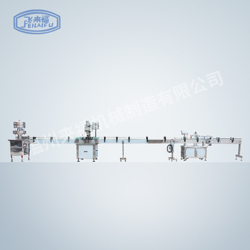12頭灌裝機(jī)+鎖蓋機(jī)+貼標(biāo)機(jī)